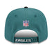 New Era Adjustable Hat Adjustable / Eagles Adult Philadelphia Eagles New Era Team Color 2026 NFL Draft 9SEVENTY Stretch Snap Adjustable Hat - Men's