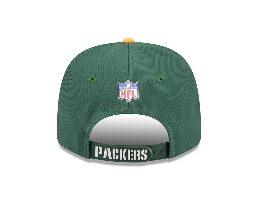 New Era Adjustable Hat Adjustable / Green Adult Green Bay Packers New Era Team Color 2026 NFL Draft 9SEVENTY Stretch Snap Adjustable Hat - Men's