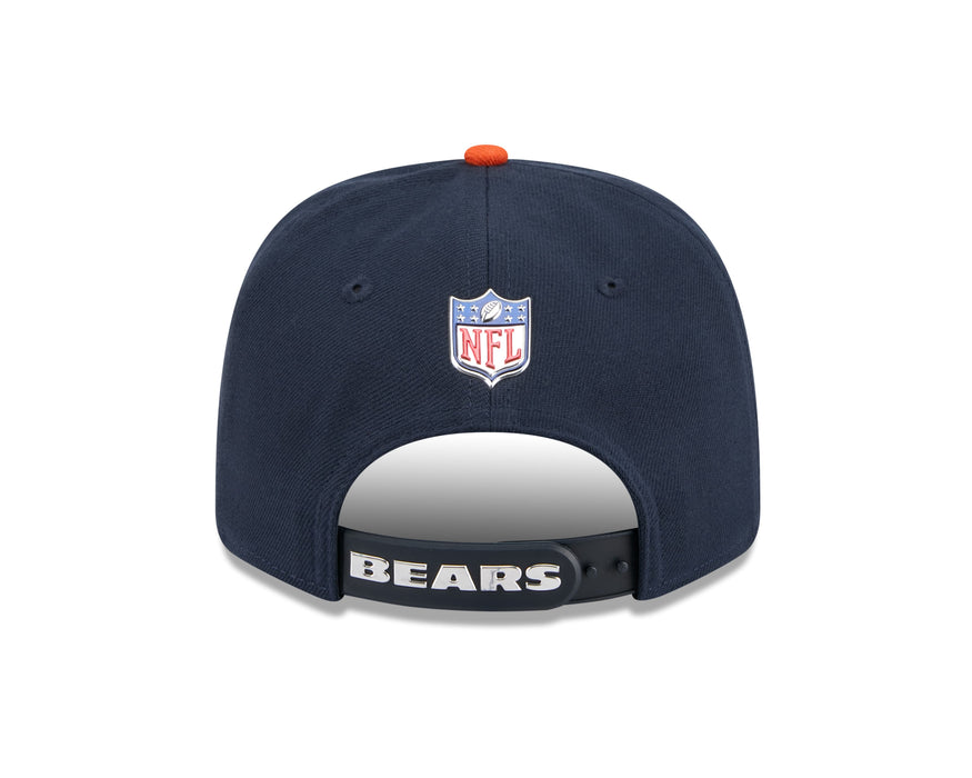 New Era Adjustable Hat Adjustable / Navy Adult Chicago Bears New Era Team Color 2026 NFL Draft 9SEVENTY Stretch Snap Adjustable Hat - Men's