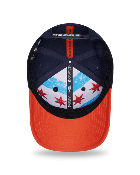 New Era Adjustable Hat Adjustable / Navy Adult Chicago Bears New Era Team Color 2026 NFL Draft 9SEVENTY Stretch Snap Adjustable Hat - Men's