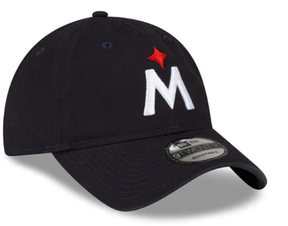 Minnesota Twins New Era Navy Road Core Classic 9TWENTY Adjustable Hat