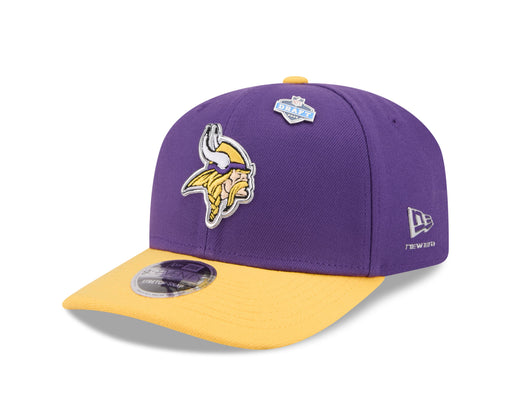 New Era Adjustable Hat Adjustable / Purple Adult Minnesota Vikings New Era Team Color 2026 NFL Draft 9SEVENTY Stretch Snap Adjustable Hat - Men's