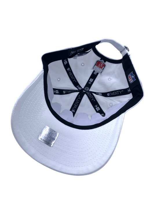 New Era Adjustable Hat Adjustable / White Adult Minnesota Vikings New Era White Winter Warrior 9TWENTY Adjustable Hat - Men's