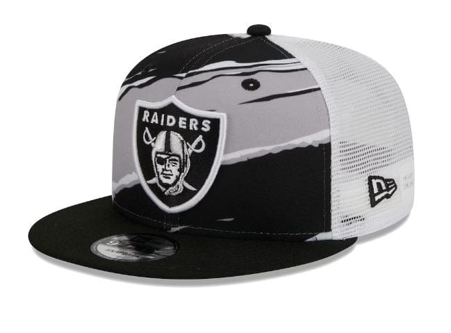 Las Vegas Raiders New Era Throwback 9FIFTY Adjustable Snapback Hat