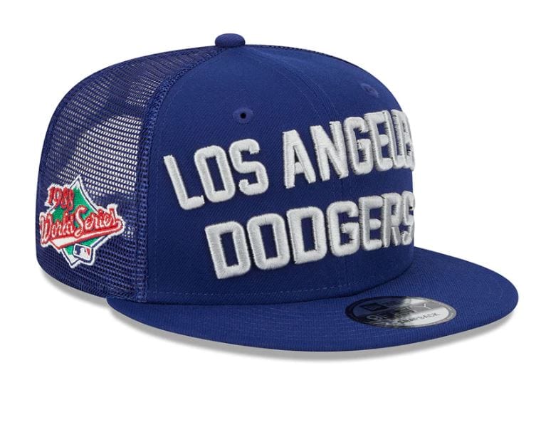 New era Los Angeles Dodgers Trucker Cap Blue