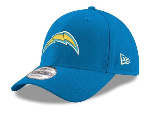 New Era Adjustable Hat Los Angeles Chargers New Era Light Blue The League Logo 9FORTY Adjustable Hat