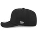 New Era Adjustable Hat OSFA / Black Adult Chicago White Sox New Era Black Replica Team Logo 9SEVENTY Stretch-Snapback Hat - Men's