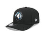 New Era Adjustable Hat OSFA / Black Adult Minnesota Timberwolves New Era Black 2024 Alternate City Edition 9SEVENTY Stretch-Snapback Hat - Men's