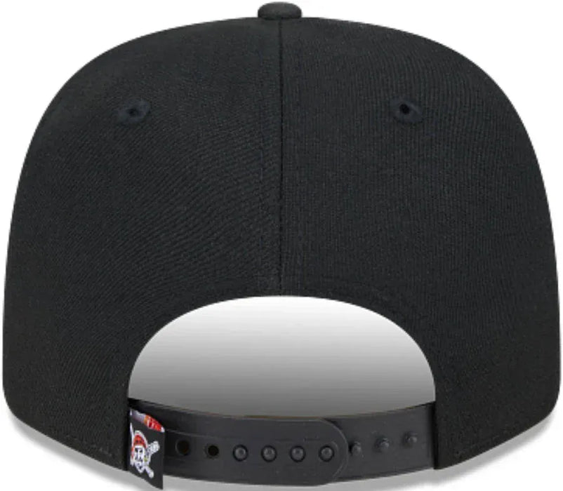 New Era Adjustable Hat OSFA / Black Adult Pittsburgh Pirates New Era Black Replica Team Logo 9SEVENTY Stretch-Snapback Hat - Men's
