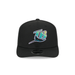 New Era Adjustable Hat OSFA / Black Adult Tampa Bay Rays Cooperstown New Era Black Replica Team Logo 9SEVENTY Stretch-Snapback Hat - Men's