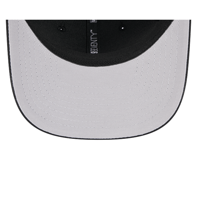 New Era Adjustable Hat OSFA / Black Adult Tampa Bay Rays Cooperstown New Era Black Replica Team Logo 9SEVENTY Stretch-Snapback Hat - Men's