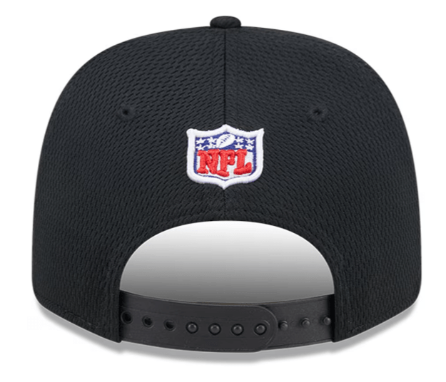 New Era Adjustable Hat OSFA / Black Baltimore Ravens New Era Black 2024 Sideline Roper 9SEVENTY Stretch-Snapback Hat