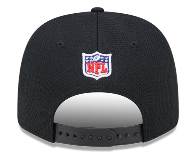 New Era Adjustable Hat OSFA / Black Pittsburgh Steelers New Era Black 2024 Sideline Roper 9SEVENTY Stretch-Snapback Hat