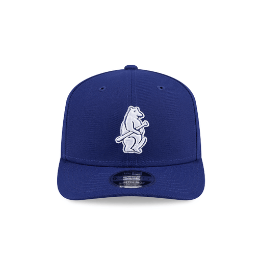 New Era Adjustable Hat OSFA / Blue Adult Chicago Cubs 1919 Alternate New Era Blue Replica Team Logo 9SEVENTY Stretch-Snapback Hat - Men's