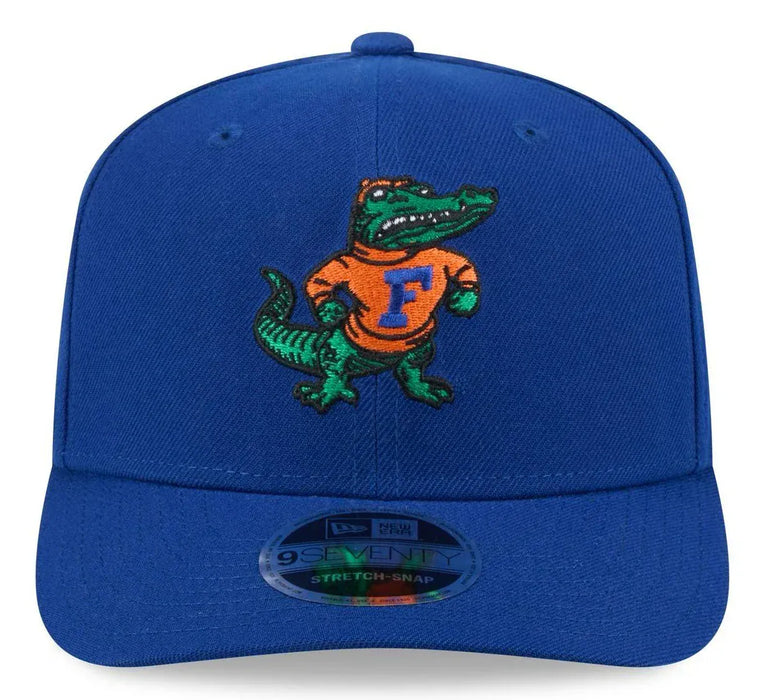 New Era Adjustable Hat OSFA / Blue Adult Florida Gators New Era Blue Replica Team Logo 9SEVENTY Stretch-Snapback Hat - Men's