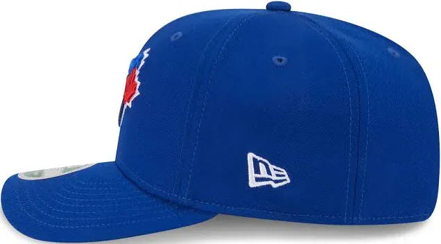 New Era Adjustable Hat OSFA / Blue Adult Toronto Blue Jays New Era Blue Replica Team Logo 9SEVENTY Stretch-Snapback Hat - Men's