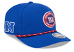 New Era Adjustable Hat OSFA / Blue New York Giants New Era Blue 2024 Sideline Roper 9SEVENTY Stretch-Snapback Hat