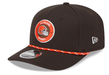 New Era Adjustable Hat OSFA / Brown Cleveland Browns New Era Brown 2024 Sideline Roper 9SEVENTY Stretch-Snapback Hat