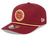 New Era Adjustable Hat OSFA / Burgundy Washington Commanders New Era Burgundy 2024 Sideline Roper 9SEVENTY Stretch-Snapback Hat