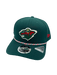 New Era Adjustable Hat OSFA / Green Adult Minnesota Wild New Era Green Multi Roper 9SEVENTY Stretch-Snapback Hat - Men's
