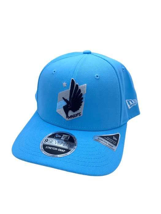 New Era Adjustable Hat OSFA / Light Blue Minnesota United FC New Era Light Blue Basic 9SEVENTY Stretch-Snapback Hat