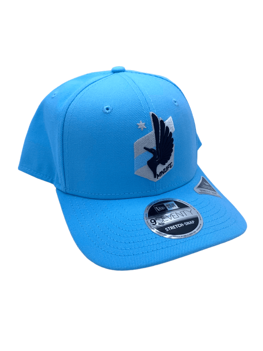 New Era Adjustable Hat OSFA / Light Blue Minnesota United FC New Era Light Blue Basic 9SEVENTY Stretch-Snapback Hat