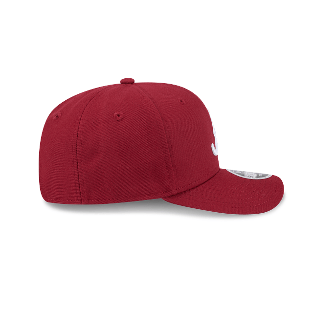 New Era Adjustable Hat OSFA / Maroon Adult Alabama Crimson Tide New Era Crimson Replica Team Logo 9SEVENTY Stretch-Snapback Hat - Men's