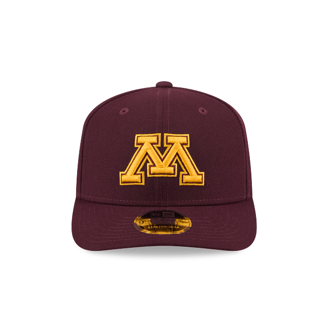 New Era Adjustable Hat OSFA / Maroon Adult Minnesota Golden Gophers New Era Maroon Replica Team Logo 9SEVENTY Stretch-Snapback Hat - Men's