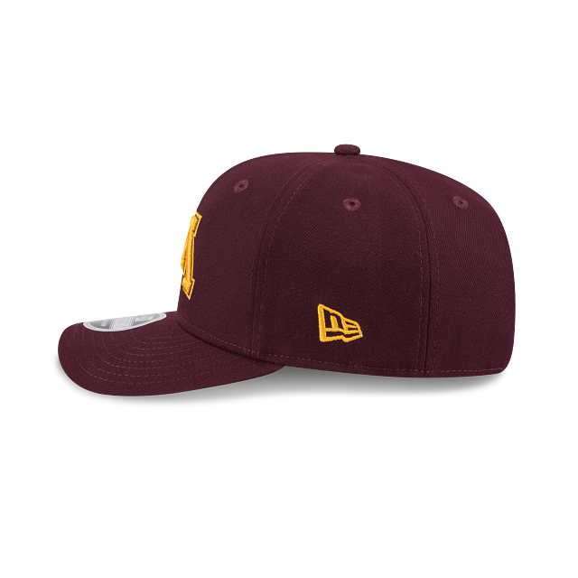 New Era Adjustable Hat OSFA / Maroon Adult Minnesota Golden Gophers New Era Maroon Replica Team Logo 9SEVENTY Stretch-Snapback Hat - Men's