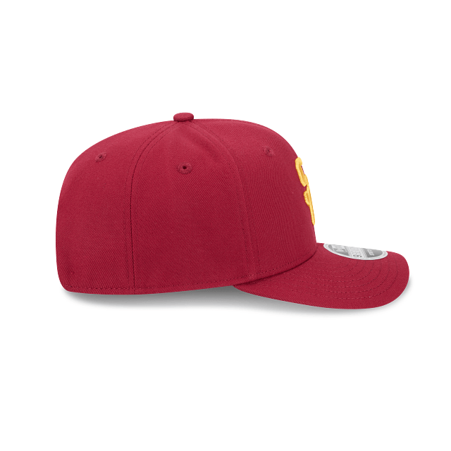 New Era Adjustable Hat OSFA / Maroon Adult USC Trojans New Era Maroon Replica Team Logo 9SEVENTY Stretch-Snapback Hat - Men's