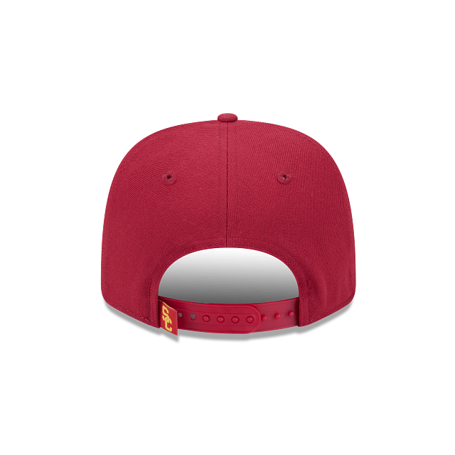 New Era Adjustable Hat OSFA / Maroon Adult USC Trojans New Era Maroon Replica Team Logo 9SEVENTY Stretch-Snapback Hat - Men's