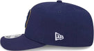 New Era Adjustable Hat OSFA / Navy Adult Milwaukee Brewers New Era Navy Replica Team Logo 9SEVENTY Stretch-Snapback Hat - Men's