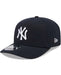 New Era Adjustable Hat OSFA / Navy Adult New York Yankees New Era Navy Replica Team Logo 9SEVENTY Stretch-Snapback Hat - Men's
