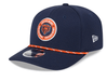 New Era Adjustable Hat OSFA / Navy Chicago Bears New Era Navy 2024 Sideline Roper 9SEVENTY Stretch-Snapback Hat