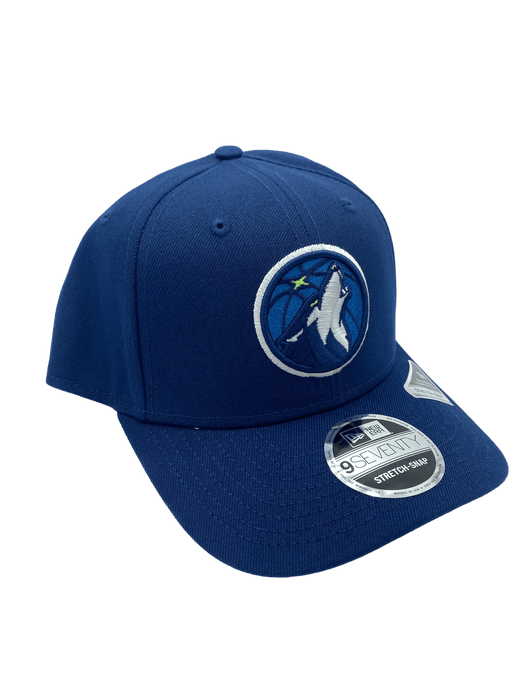 New Era Adjustable Hat OSFA / Navy Minnesota Timberwolves New Era Navy Basic 9SEVENTY Stretch-Snapback Hat