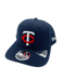 New Era Adjustable Hat OSFA / Navy Minnesota Twins New Era Navy Basic 9SEVENTY Stretch-Snapback Hat