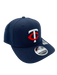 New Era Adjustable Hat OSFA / Navy Minnesota Twins New Era Navy Basic 9SEVENTY Stretch-Snapback Hat