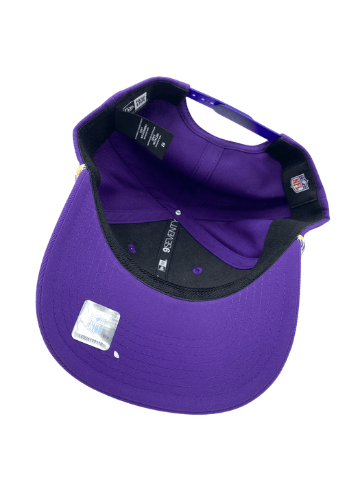 New Era Adjustable Hat OSFA / Purple Adult Minnesota Vikings New Era Purple Multi Roper 9SEVENTY Stretch-Snapback Hat - Men's