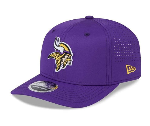 New Era Adjustable Hat OSFA / Purple Adult Minnesota Vikings New Era Purple Performance 9SEVENTY Stretch-Snapback Hat - Men's