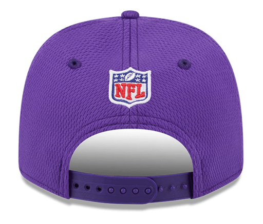 New Era Adjustable Hat OSFA / Purple Minnesota Vikings New Era Purple 2024 Sideline Roper 9SEVENTY Stretch-Snapback Hat