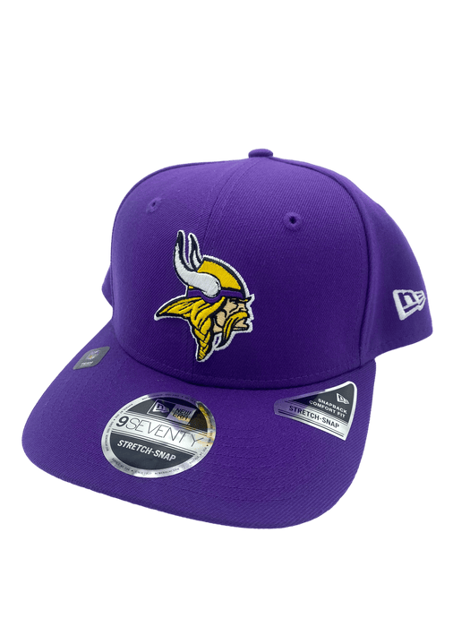 New Era Adjustable Hat OSFA / Purple Minnesota Vikings New Era Purple Basic 9SEVENTY Stretch-Snapback Hat