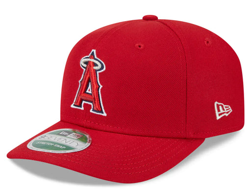 New Era Adjustable Hat OSFA / Red Adult Los Angeles Angels New Era Red Replica Team Logo 9SEVENTY Stretch-Snapback Hat - Men's