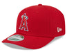 New Era Adjustable Hat OSFA / Red Adult Los Angeles Angels New Era Red Replica Team Logo 9SEVENTY Stretch-Snapback Hat - Men's
