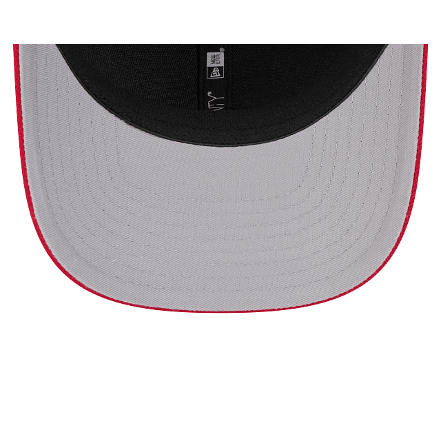 New Era Adjustable Hat OSFA / Red Adult Ohio State Buckeyes New Era Red Replica Team Logo 9SEVENTY Stretch-Snapback Hat - Men's