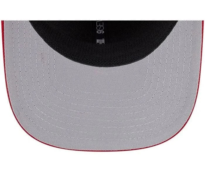 New Era Adjustable Hat OSFA / Red Adult St. Louis Cardinals New Era Red Replica Team Logo 9SEVENTY Stretch-Snapback Hat - Men's