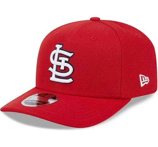 New Era Adjustable Hat OSFA / Red Adult St. Louis Cardinals New Era Red Replica Team Logo 9SEVENTY Stretch-Snapback Hat - Men's