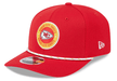 New Era Adjustable Hat OSFA / Red Kansas City Chiefs New Era Red 2024 Sideline Roper 9SEVENTY Stretch-Snapback Hat