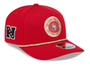 New Era Adjustable Hat OSFA / Red San Francisco 49ers New Era Red 2024 Sideline Roper 9SEVENTY Stretch-Snapback Hat