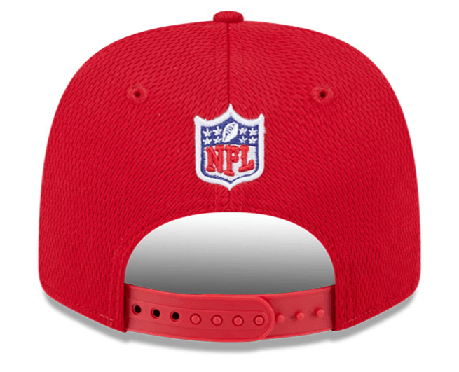 New Era Adjustable Hat OSFA / Red Tampa Bay Buccaneers New Era Red 2024 Sideline Roper 9SEVENTY Stretch-Snapback Hat