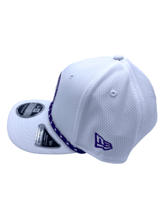 New Era Adjustable Hat OSFA / White Minnesota Vikings New Era White 2024 Winter Warrior Sideline Roper 9SEVENTY Stretch-Snapback Hat